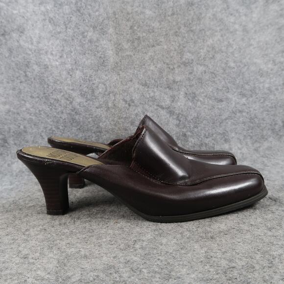 Mootsie Tootsie Shoes Womens 6.5 Mule Clog Pump Slip On Closed Toe Retro Fashion - Picture 1 of 14